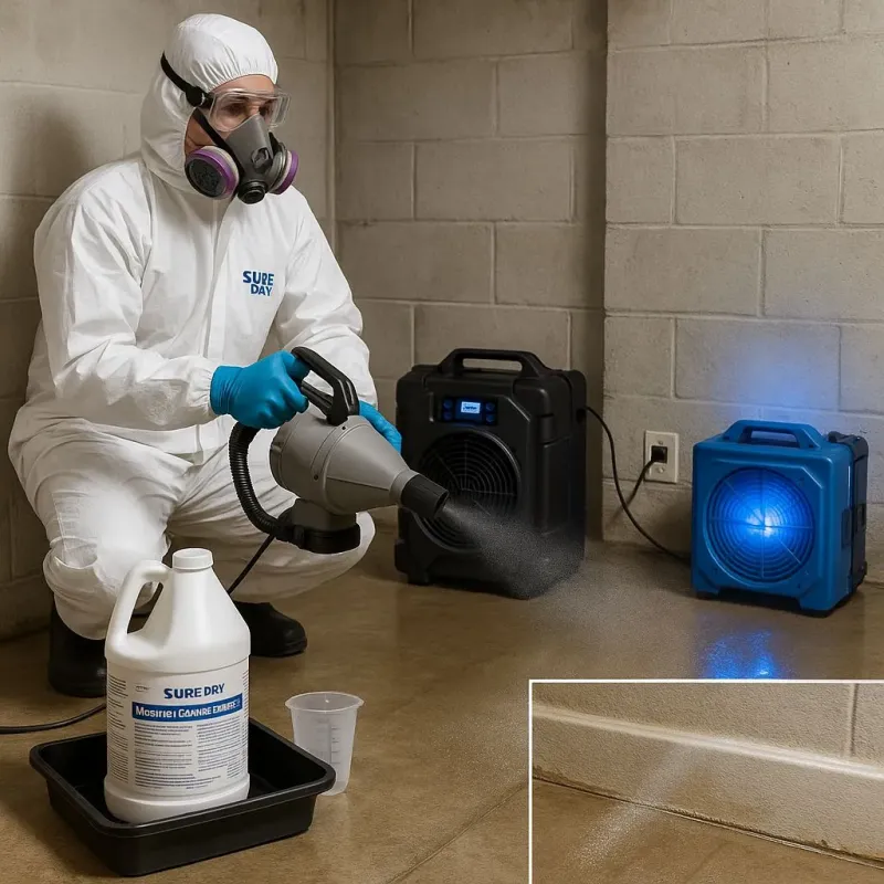 Sanitization and Odor Removal process in Glide, OR