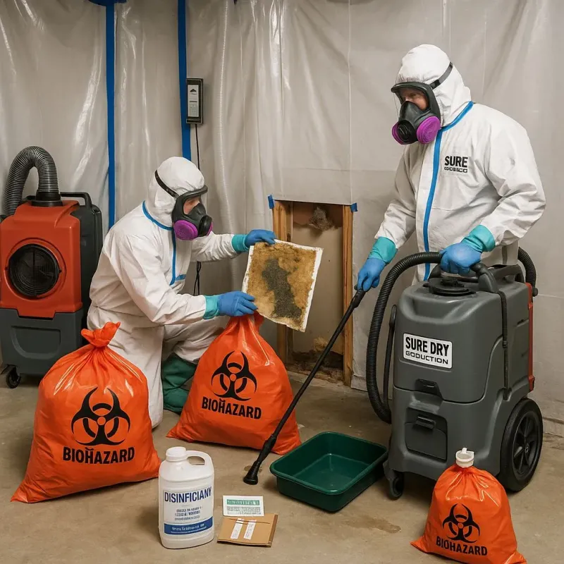 Contaminated Water Handling Protocols process in Glide, OR