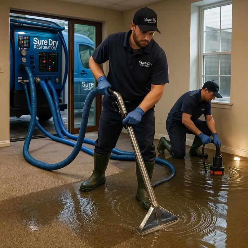 Water Extraction and Removal process in Glide, OR
